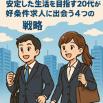 高卒フリーターから正社員へ！安定した生活を目指す20代が、好条件求人に出会う4つの戦略